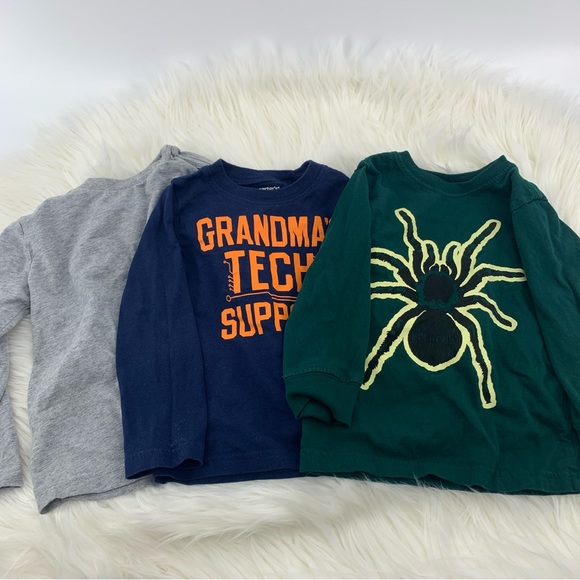 Gymboree/Carter’s long sleeve shirt bundle - Picture 1 of 4